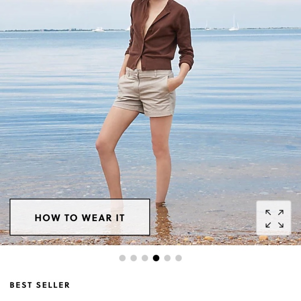 NWT Bundle 2 Shorts— J.Crew Chino Shorts 4in Navy and Khaki Size 4